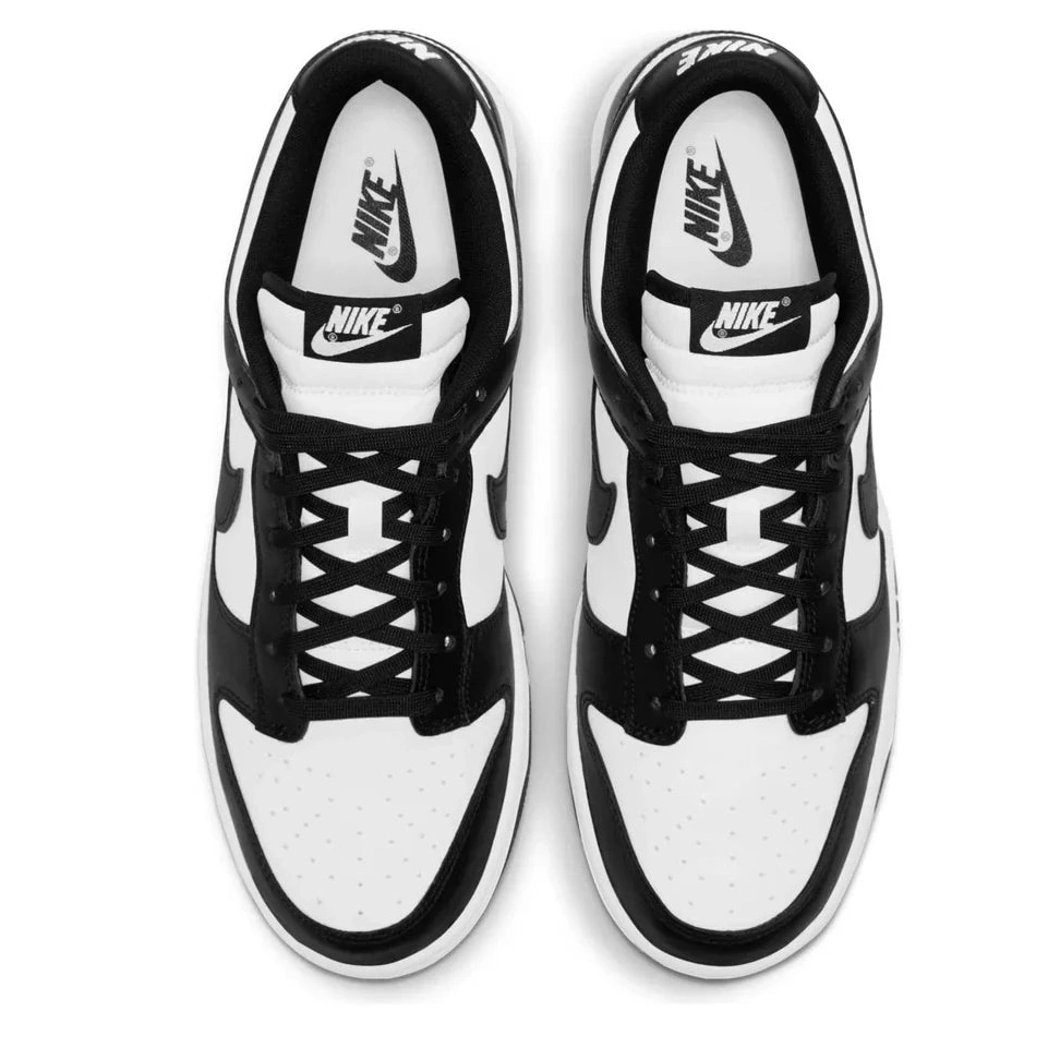Low Retro White 'Panda' Dunk Nike Black 0821